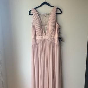 Adrianna Papell Blush Gown